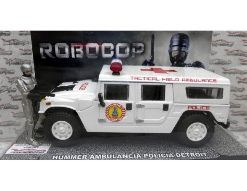 HUMMER AMBULANCIA POLICIA “ROBOCOP” ED.LTD 50u. COCHESLOT.ES