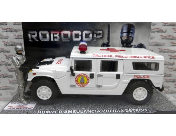 HUMMER AMBULANCIA POLICIA “ROBOCOP” ED.LTD 50u. COCHESLOT.ES