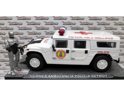 HUMMER AMBULANCIA POLICIA “ROBOCOP” ED.LTD 50u. COCHESLOT.ES