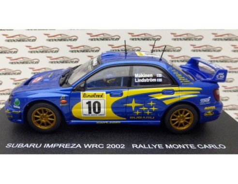 SUBARU IMPREZA WRC 2002 Nº10 MONTECARLO REF.13002 AUTOART