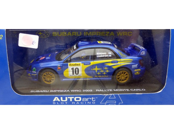SUBARU IMPREZA WRC 2002 Nº10 MONTECARLO REF.13002 AUTOART