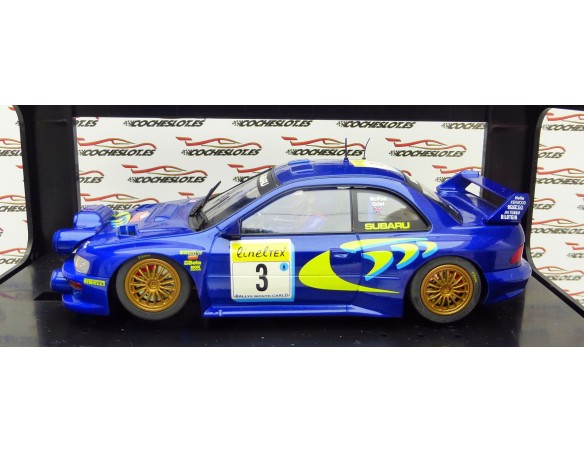 SUBARU WRC 98 Nº3 MONTECARLO CON LUZ DELANTERA CONJUNTO ADICIONAL-CHASIS MONTECARLO REF.6004 MSC