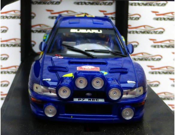 SUBARU WRC 98 Nº3 MONTECARLO CON LUZ DELANTERA CONJUNTO ADICIONAL-CHASIS MONTECARLO REF.6004 MSC