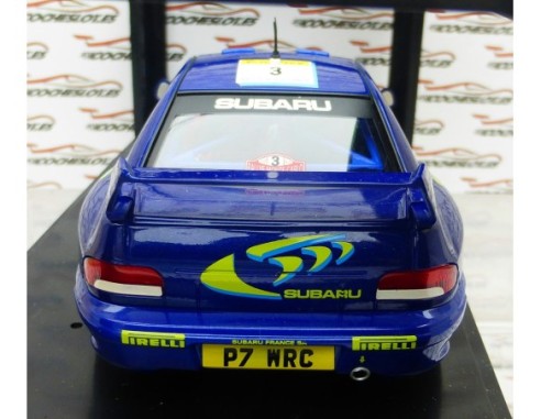 SUBARU WRC 98 Nº3 MONTECARLO CON LUZ DELANTERA CONJUNTO ADICIONAL-CHASIS MONTECARLO REF.6004 MSC