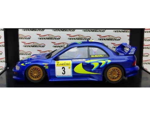 SUBARU WRC 97 Nº3 MCRAE N.GRIST SIN FAROS DELANTEROS STD.CHASIS INLINE REF.6001 MSC