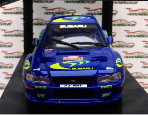 SUBARU WRC 97 Nº3 MCRAE N.GRIST SIN FAROS DELANTEROS STD.CHASIS INLINE REF.6001 MSC