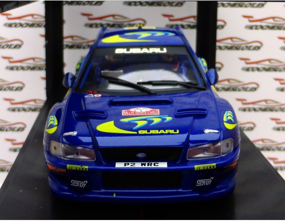 SUBARU WRC 97 Nº3 MCRAE N.GRIST SIN FAROS DELANTEROS STD.CHASIS INLINE REF.6001 MSC