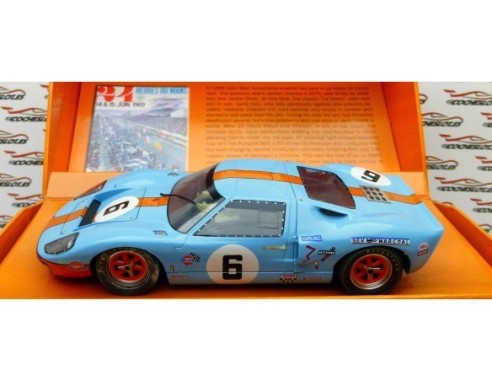 FORD GT 40 1ST 24H LE MANS 1969 GULF Nº6 REF.CW09 SLOT.IT