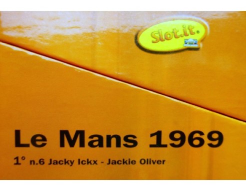 FORD GT 40 1ST 24H LE MANS 1969 GULF Nº6 REF.CW09 SLOT.IT
