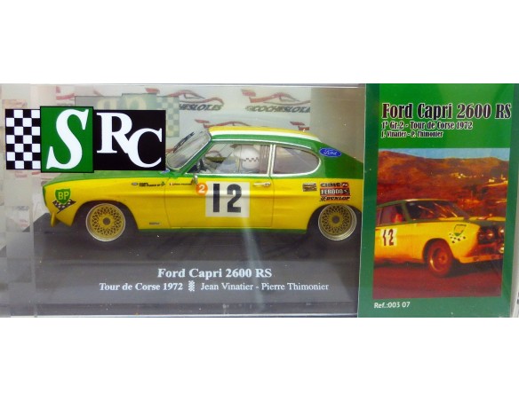 FORD CAPRI 2600 RS 1º GR.2 TOUR DE CORSE 1972 REF.00307 SRC