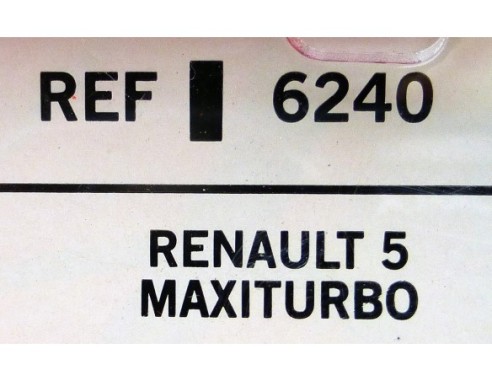 RENAULT 5 MAXITURBO REF.6240 TECNITOYS