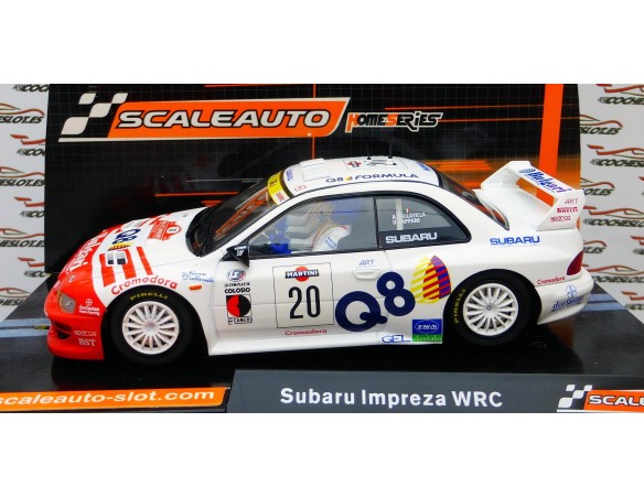 SUBARU IMPREZA WRC RALLY SAN REMO 1998 REF.SC6082 SCALEAUTO