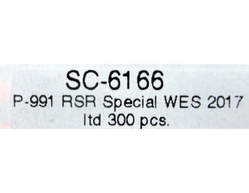 PORSCHE 991 RSR SPECIAL WES 2017 REF.SC-6166 SCALEAUTO