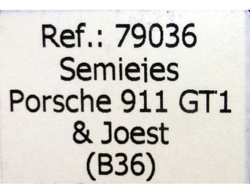 SEMIEJES PORSCHE 911 GT1 & JOEST B36 REF.79036 FLY