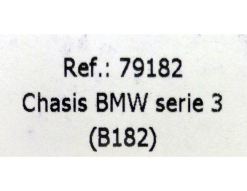 CHASIS BMW SERIE 3 B182 REF.79182 FLY