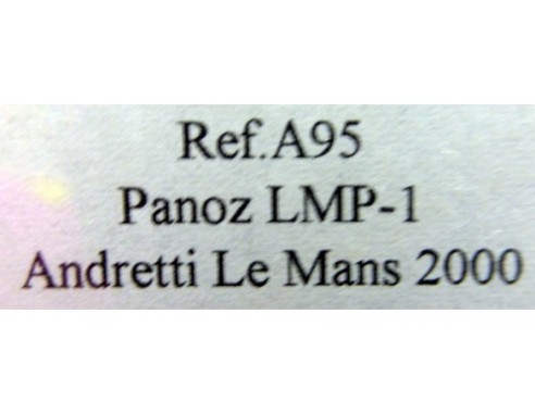 PANOZ LMP-1 “Le Mans 2000” ROJO REF.A95 FLY