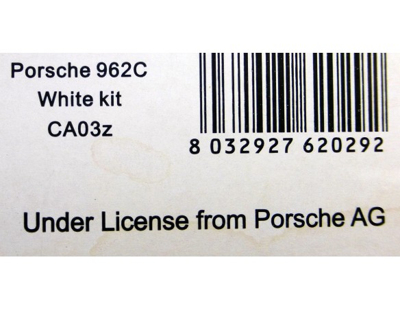 PORSCHE 962C WHITE KIT REF.CA03z SLOT.IT