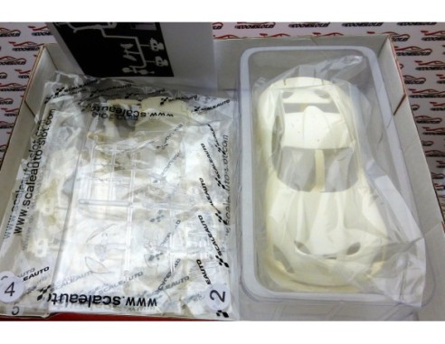 SRT VIPER GTS-R COMPLETE WHITE BODY KIT REF.SC3610 SCALEAUTO