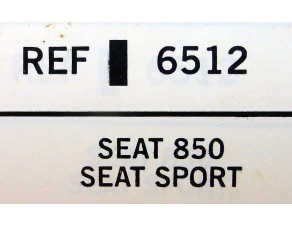 SEAT 850 SPORT REF.6512 TECNITOYS