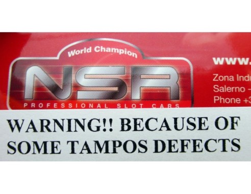 MOSLER EVO 5 MARTINI RACING GR Nº63 REF.0152 FALLO TAMPO NSR