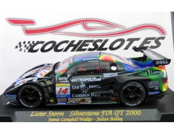 LISTER STORM SILVERSTONE GT 2000 NEGRO REF.A102 FLY