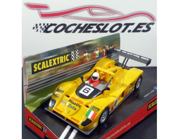 FERRARI 333SP PLASTIC ZETA AMARILLO REF.6032 TECNITOYS