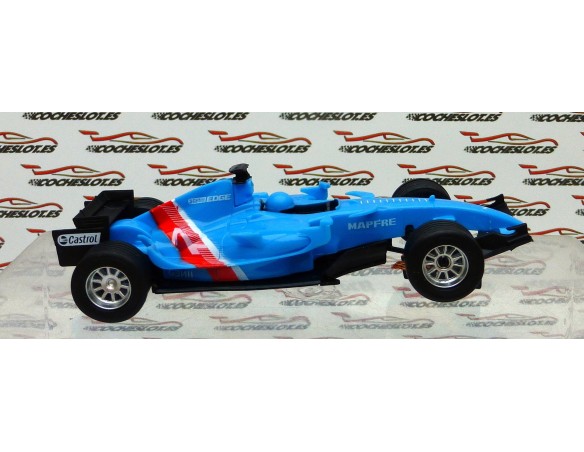 FORMULA 1 AZUL SCALEXTRIC COMPACT 1/43