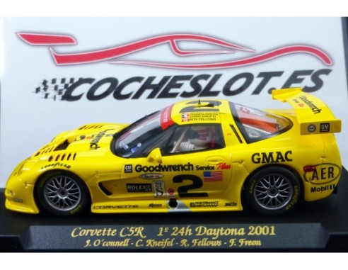 CORVETTE CR5 DAYTONA 2001 AMARILLO REF.A123 FLY