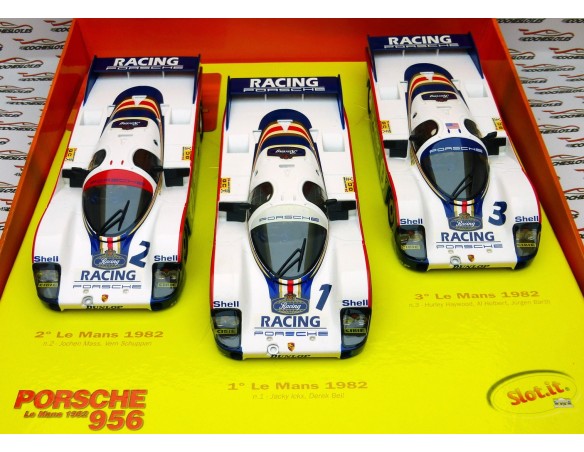 PORSCHE 956 Nº1,2,3 LE MANS 1982 REF.SICW02 SLOT.IT