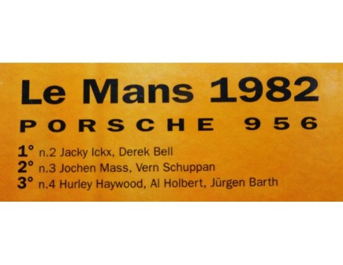PORSCHE 956 Nº1,2,3 LE MANS 1982 REF.SICW02 SLOT.IT