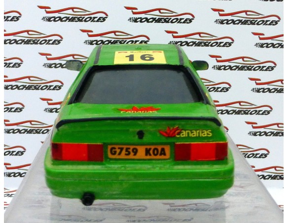 FORD SIERRA COSWORTH FERNANDO CAPDEVILLA CANARIAS MINI REPLICAS