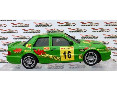 FORD SIERRA COSWORTH FERNANDO CAPDEVILLA CANARIAS MINI REPLICAS