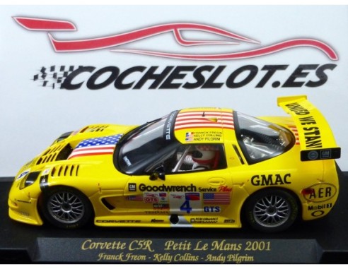 CORVETTE CR5 PETIT LE MANS 2001 AMARILLO REF.A125L FLY