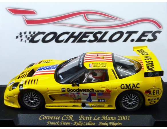 CORVETTE CR5 PETIT LE MANS 2001 AMARILLO REF.A125L FLY