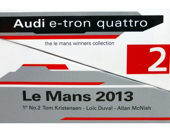 AUDI R18 E-TRON QUATTRO Nº2 LE MANS 2013 REF.CW17 SLOT.IT