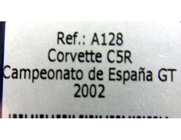 CORVETTE CR5 CAMPEONATO DE ESPAÑA AZUL REF.A128 FLY