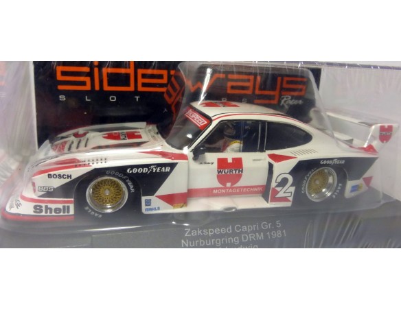 FORD CAPRI GRUPO 5 WURTH  1981 REF.SW14 SIDEWAYS