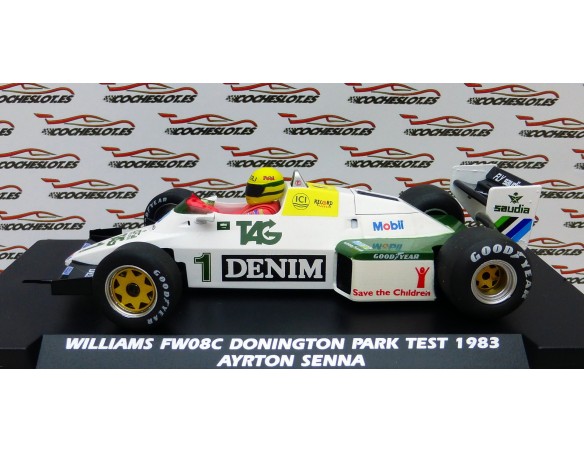 WILLIAMS FW08C AYRTON SENNA REF.W40101 FLY