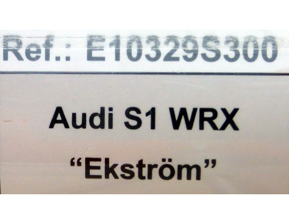 AUDI S1 WRX EKSTROM REF.E10329S300 SCALEXTRIC ADVANCE