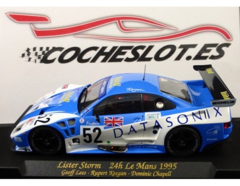 LISTER STORM LE MANS 1995 BLANCO AZUL REF.A101 FLY