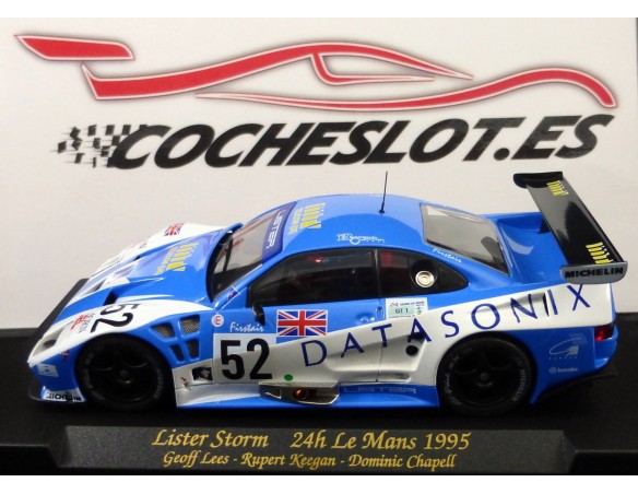 LISTER STORM LE MANS 1995 BLANCO AZUL REF.A101 FLY