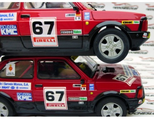 PRUEBA DE TAMPOGRAFIA SEAT FURA CRONO ROJO