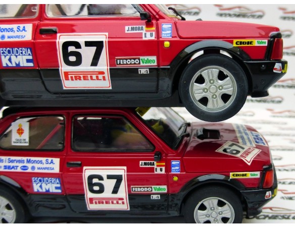 PRUEBA DE TAMPOGRAFIA SEAT FURA CRONO ROJO
