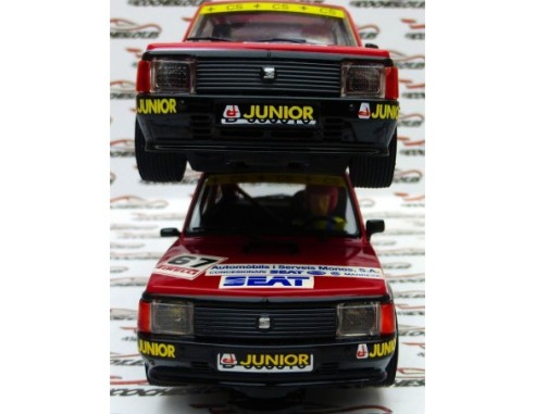 PRUEBA DE TAMPOGRAFIA SEAT FURA CRONO ROJO