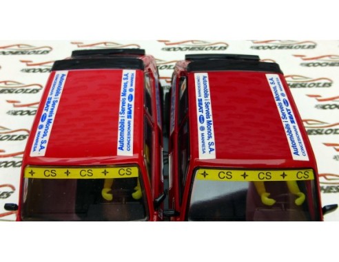 PRUEBA DE TAMPOGRAFIA SEAT FURA CRONO ROJO