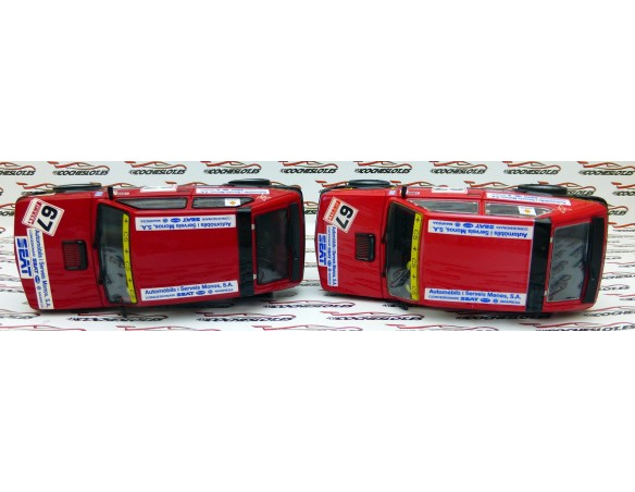 PRUEBA DE TAMPOGRAFIA SEAT FURA CRONO ROJO