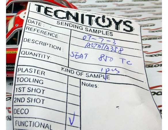 PRUEBA DE TAMPOGRAFIA SEAT 850 TC