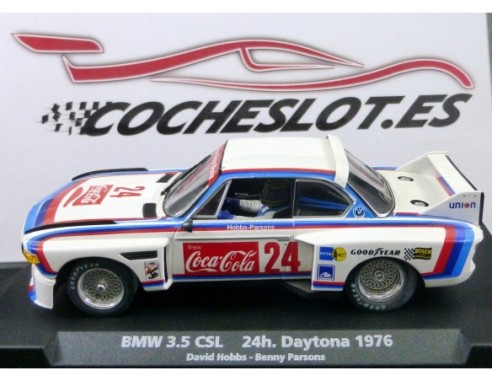 BMW 3.5 CLS DAYTONA 1976 BLANCO COCACOLA  A684 REF.88110 FLY