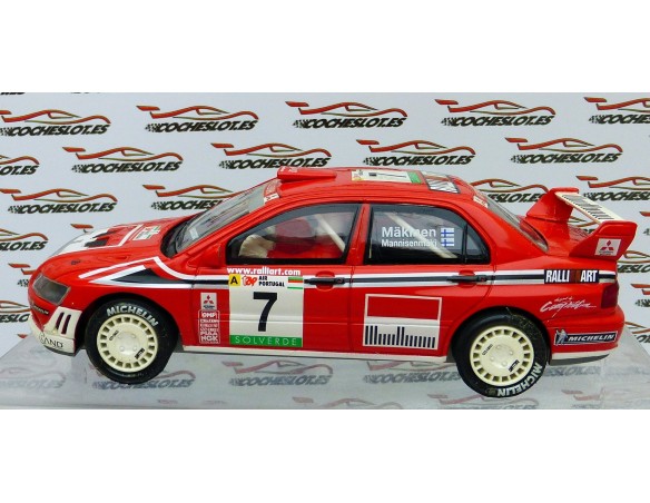 MITSUBISHI LANCER EVO VII  RALLY PORTUGAL ALTAYA