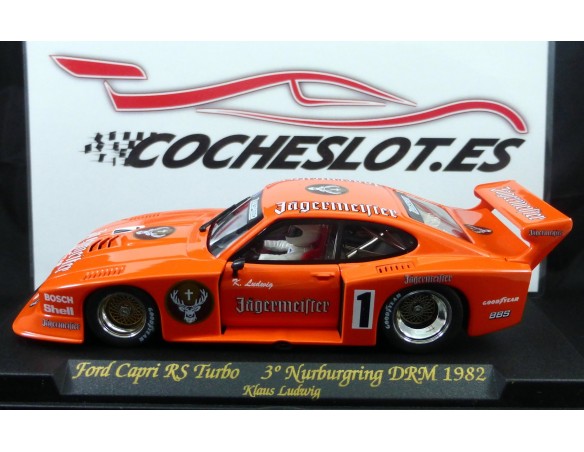 FORD CAPRI RS TURBO NURBURGRING 1982 NARANJA JAGERMEIIFTER Nº1 REF.A145 FLY